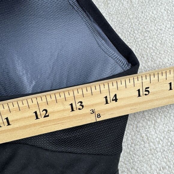 Victoria's Secret VSX Sports Bra Size 36C Mesh Black Racerback Padded Athletic - Picture 11 of 15